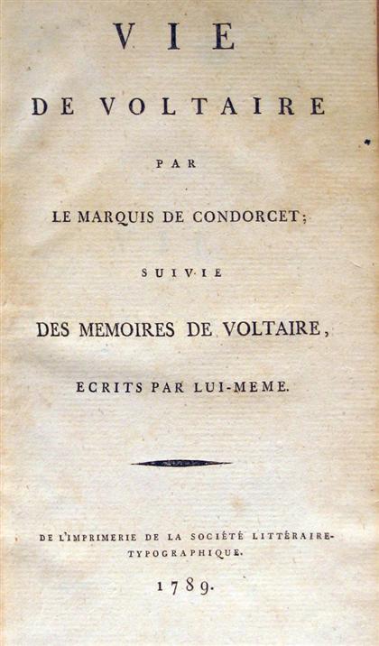 1 vol Condorcet Antoine Nicolas 4db40