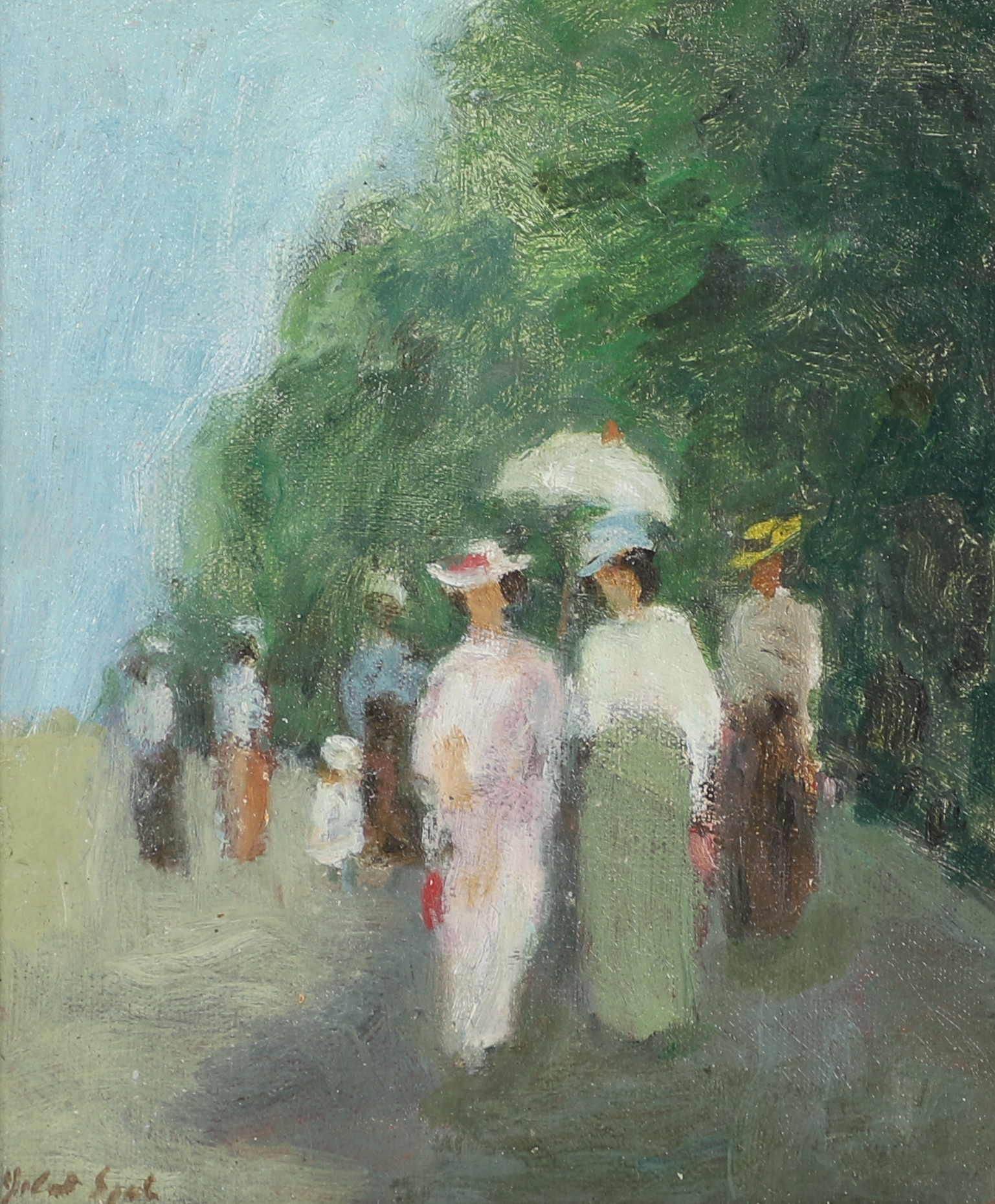 Gabriel Spat (French, 1890-1967) Promenade,