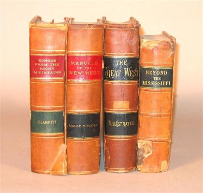 4 vols The American West History  4db51