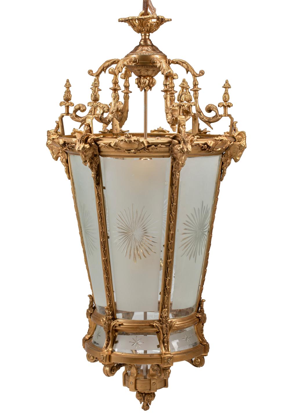 MONUMENTAL LOUIS XVI STYLE GILT 309156