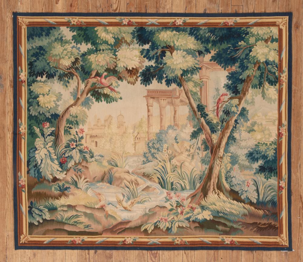 AUBUSSON TAPESTRYAubusson Tapestry,
