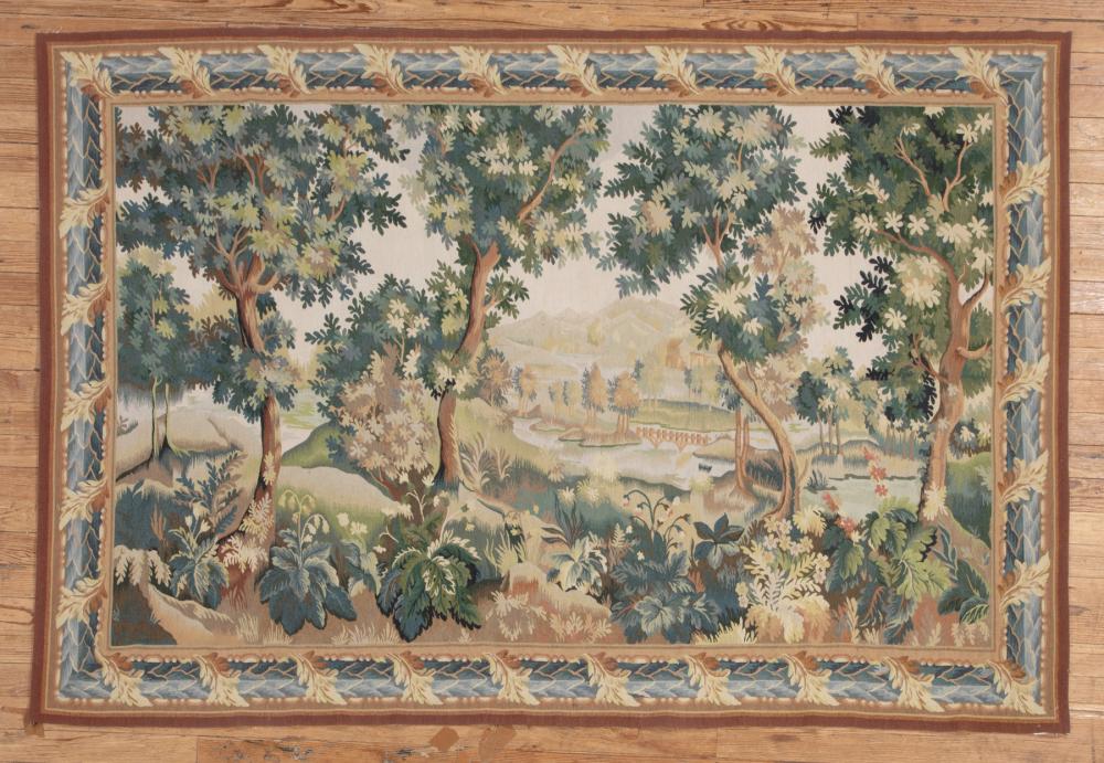 AUBUSSON TAPESTRYAubusson Tapestry,