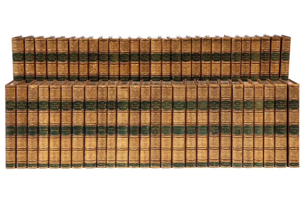 SET OF THE ALDINE POETS, 1830-1850,