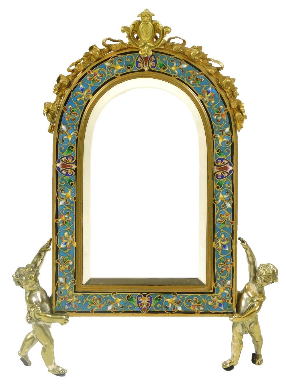CLOISONNE BRONZE AND BRASS DRESSING 3091f3