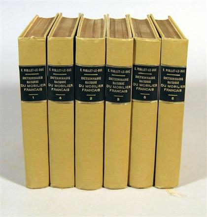 6 vols Viollette Le Duc E Dictionnaire 4db71