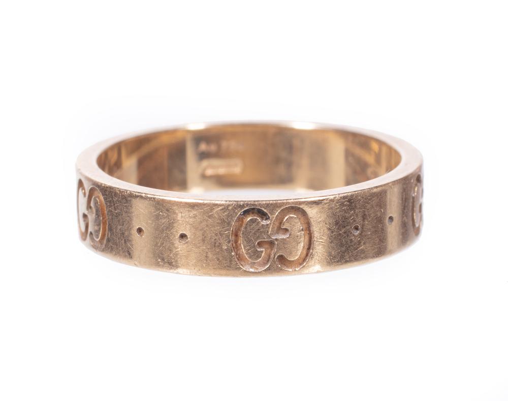 18 KT. YELLOW GOLD GUCCI "ICON"