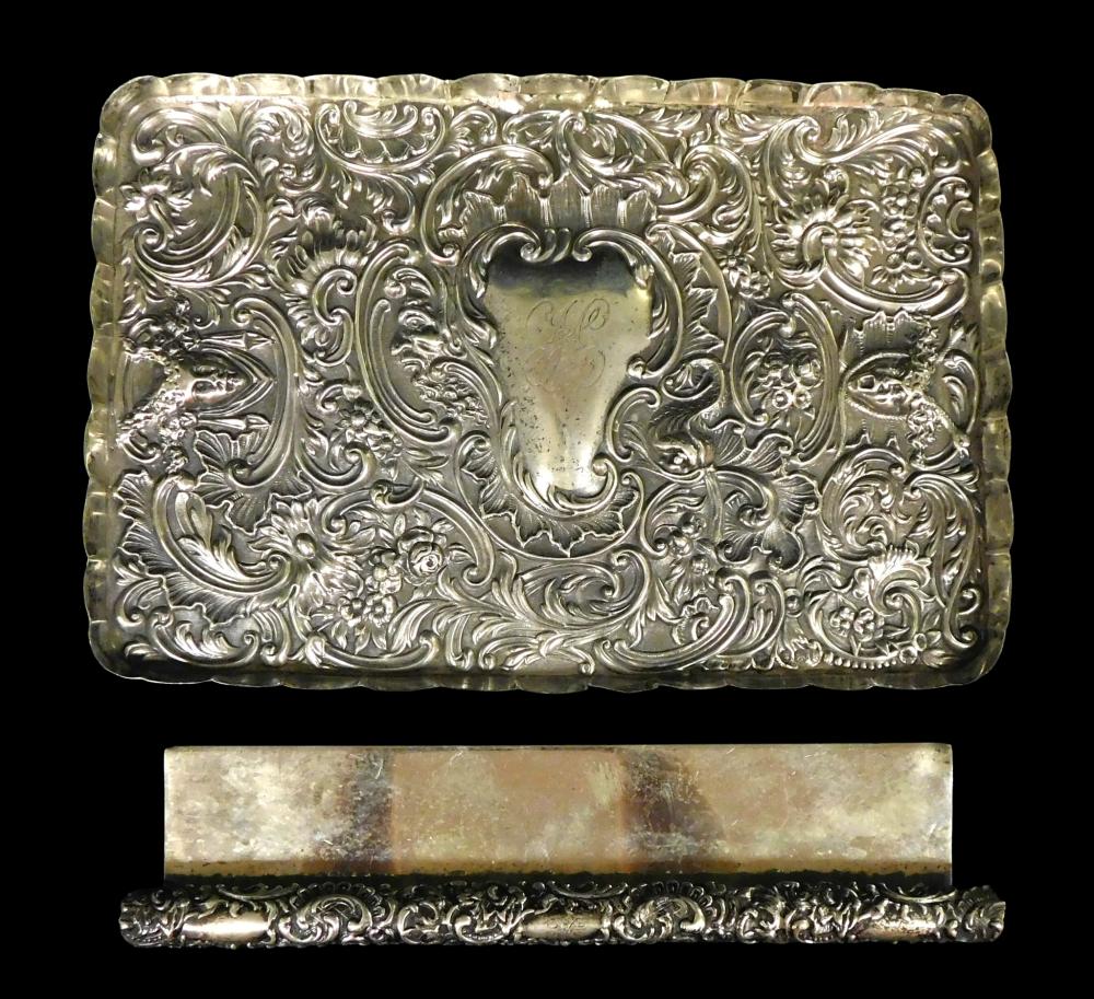 STERLING: REPOUSSE STERLING SILVER CRUMB