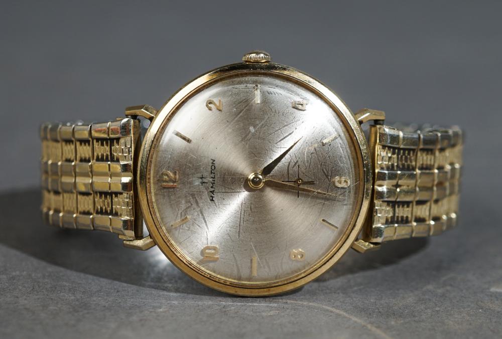 HAMILTON 14 KARAT YELLOW GOLD MANUAL WIND 3093bc