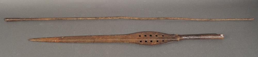 AFRICAN TRIBAL SPEAR, L OVERALL: