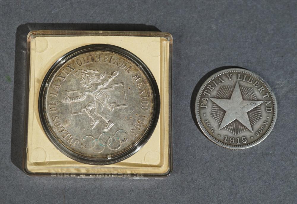 MEXICAN 1968 OLYMPIC 25-PESOS 720-SILVER