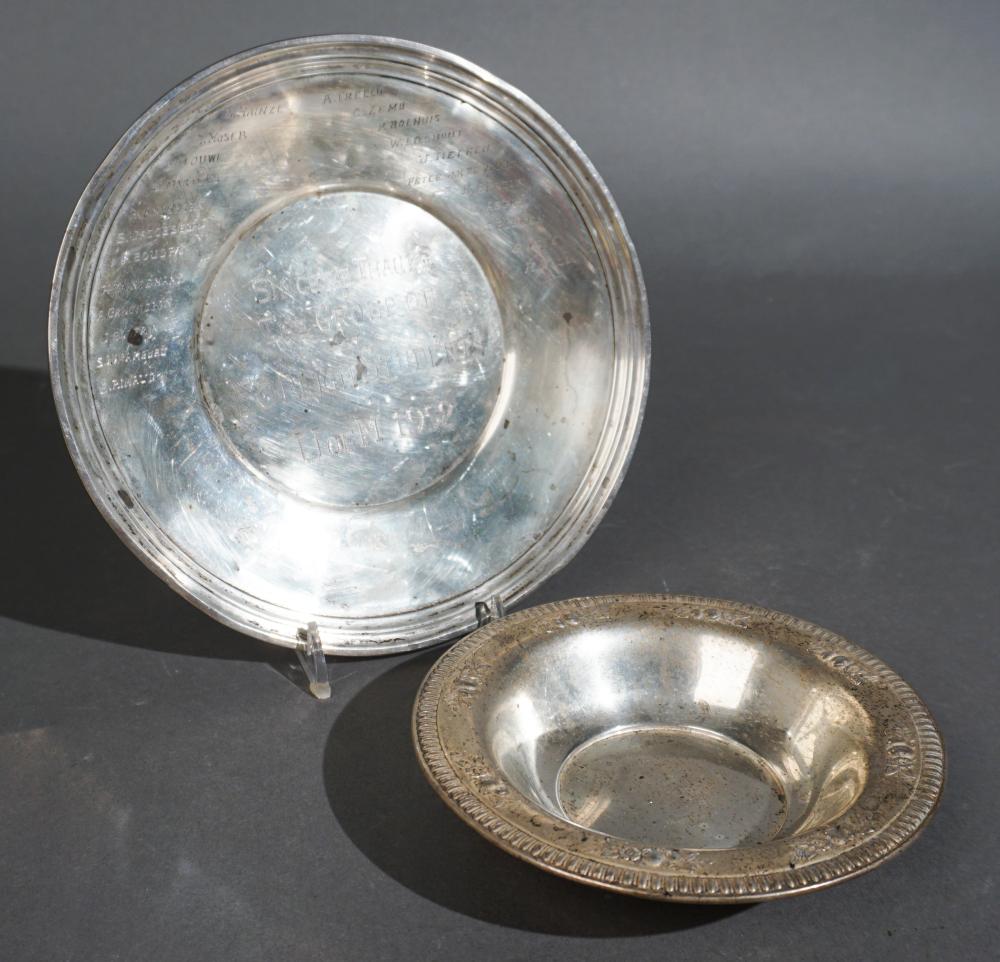 GORHAM STERLING SILVER PLATE AND ROGERS,