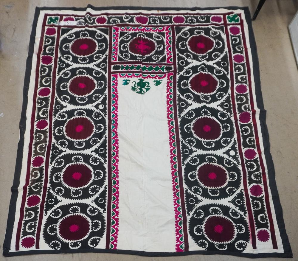 BOKHARA SILK AND COTTON EMBROIDERED 309479