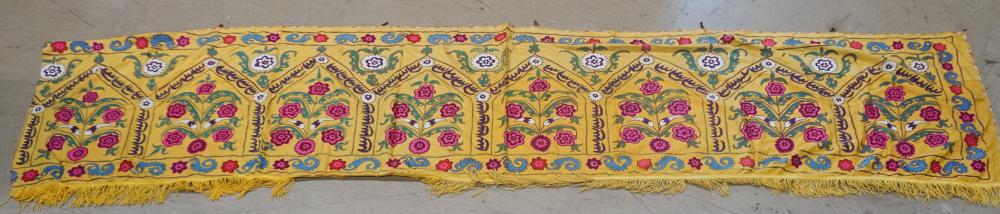 SAMARQAND SILK AND COTTON EMBROIDERED
