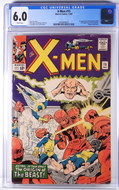 MARVEL COMICS X MEN 15 CGC 6 0 30bc92