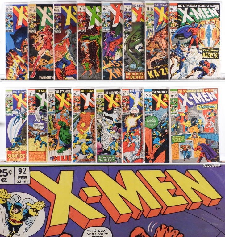 38PC MARVEL COMICS X MEN 51 93 30bca1