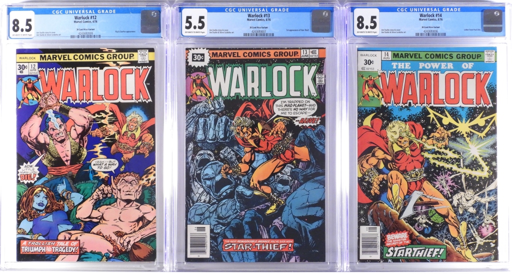 3PC MARVEL COMICS WARLOCK 12 13 30bcbd