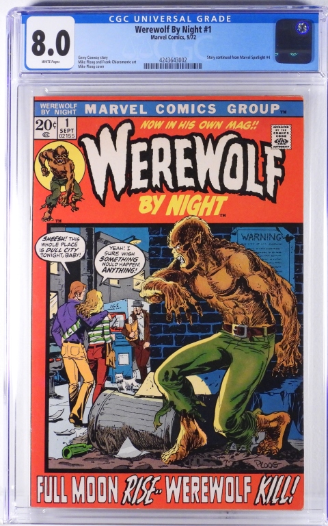 MARVEL COMICS WEREWOLF BY NIGHT