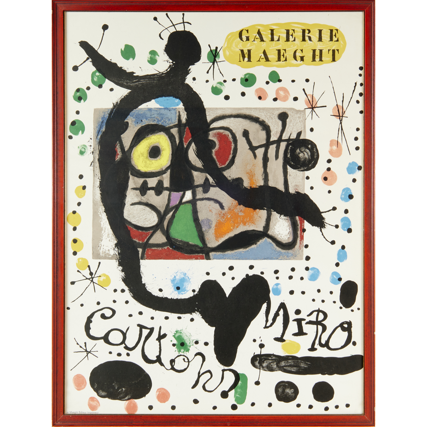 JOAN MIRO LITHOGRAPHIC POSTER  30bd14