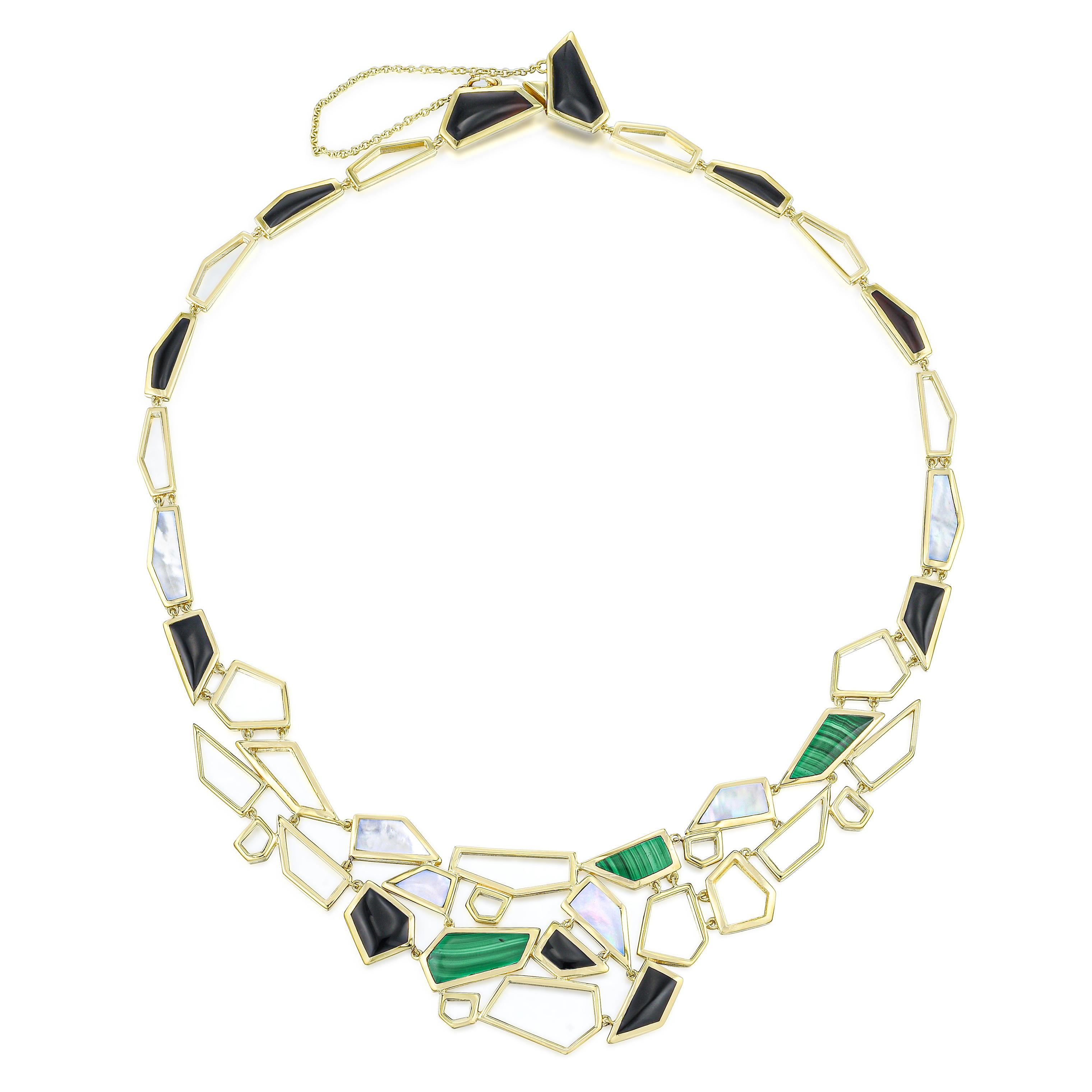 IPPOLITA MOTHER OF PEARL ONYX AND