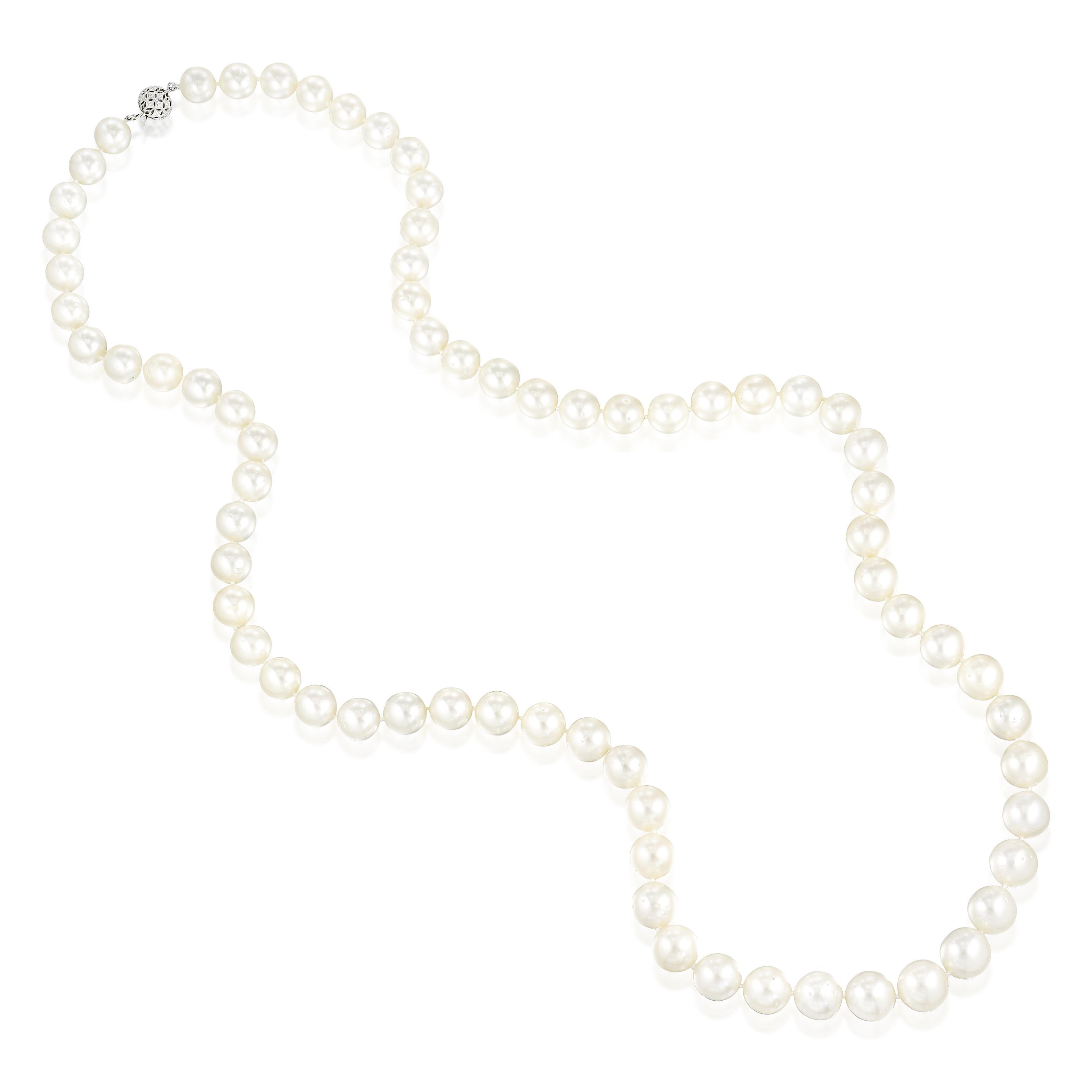 LONG PEARL NECKLACE Summary of 30bd42