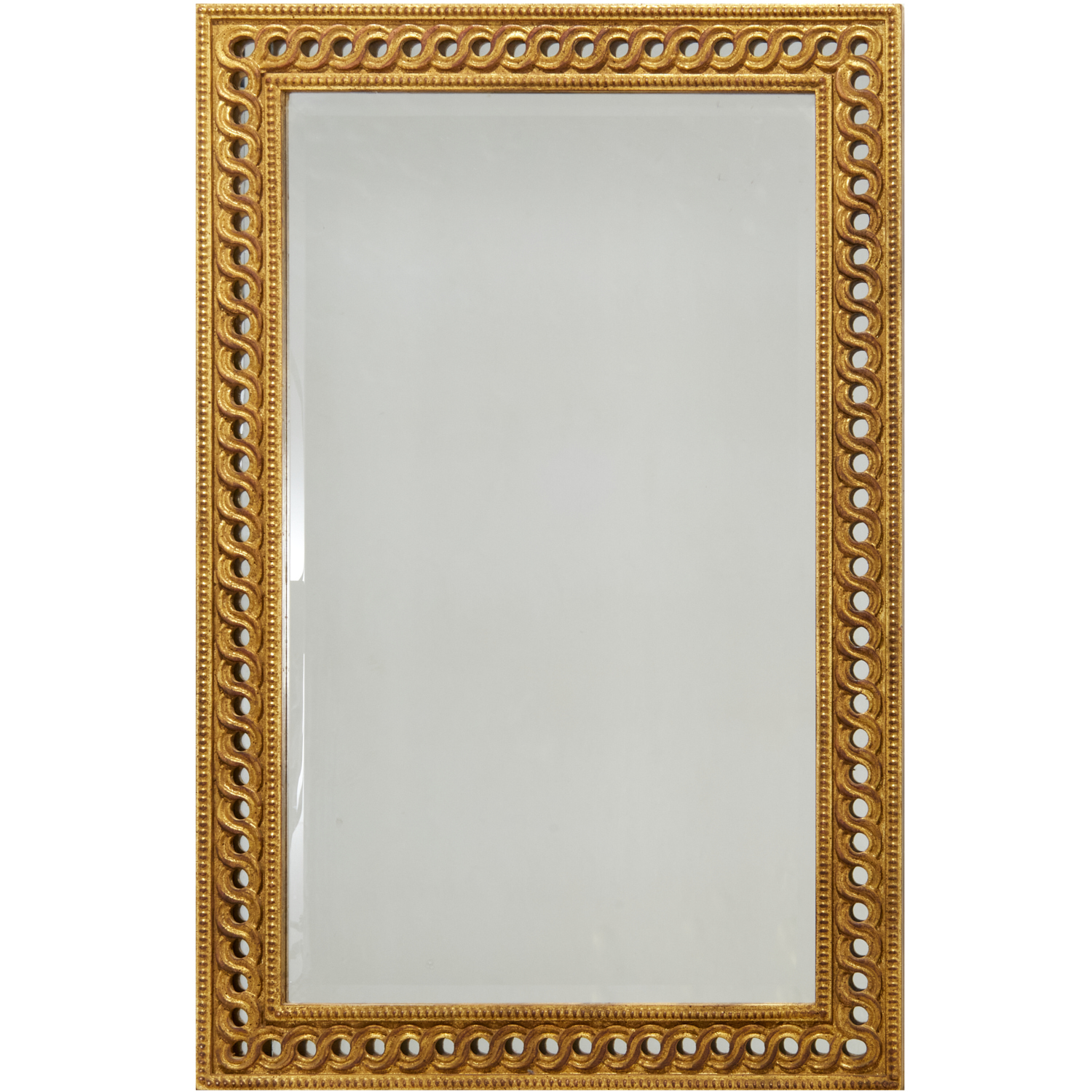 NEO CLASSICAL STYLE GILT WALL MIRROR 30bd58
