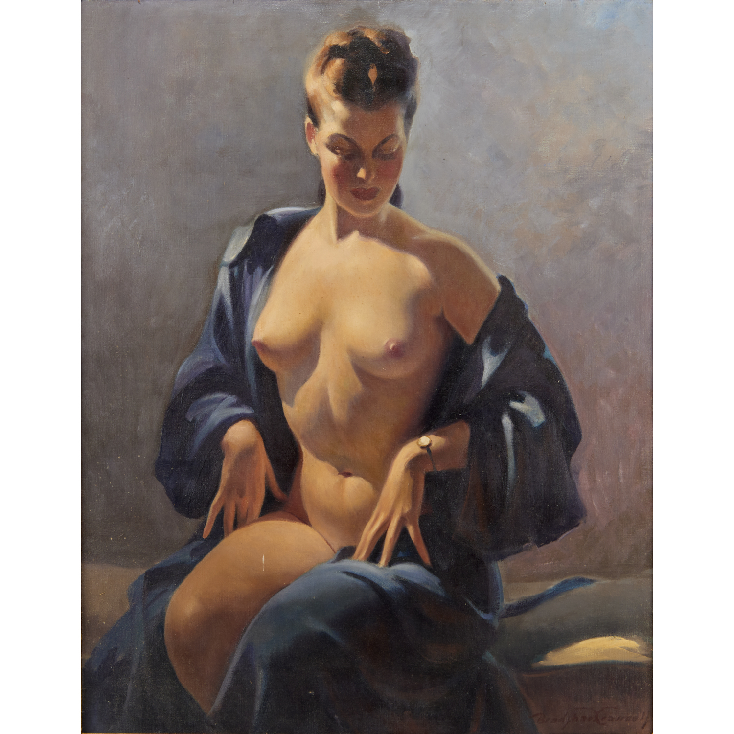 BRADSHAW CRANDELL, NUDE PINUP,