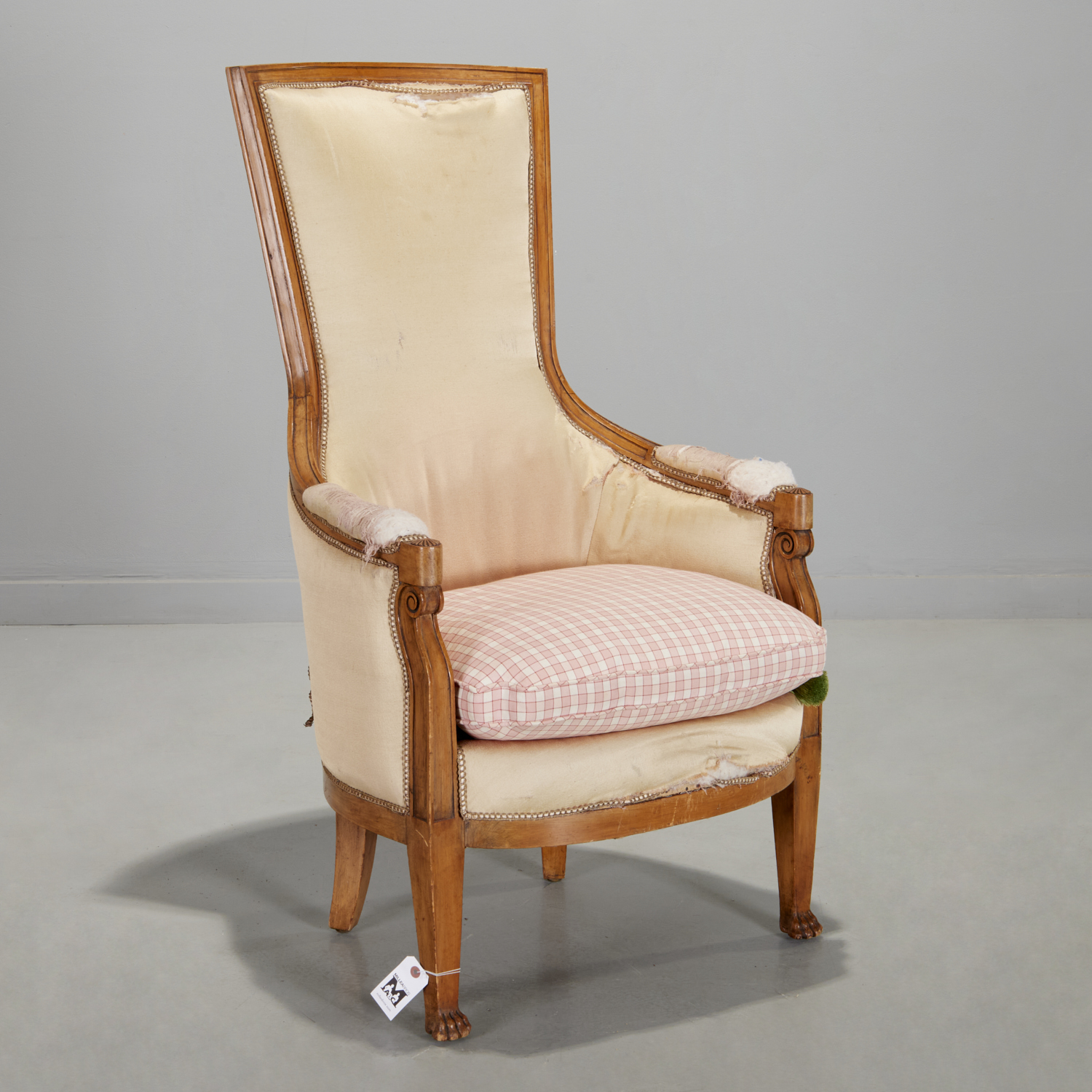 DIRECTOIRE STYLE UPHOLSTERED TALL 30bdbe