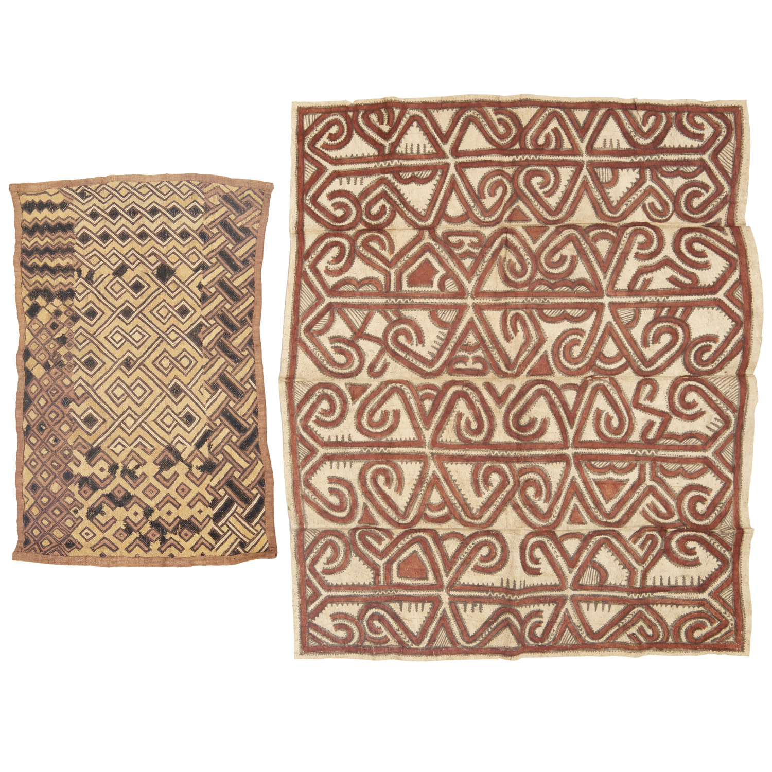  2 TRIBAL TEXTILES 20th c incl  30bdd0