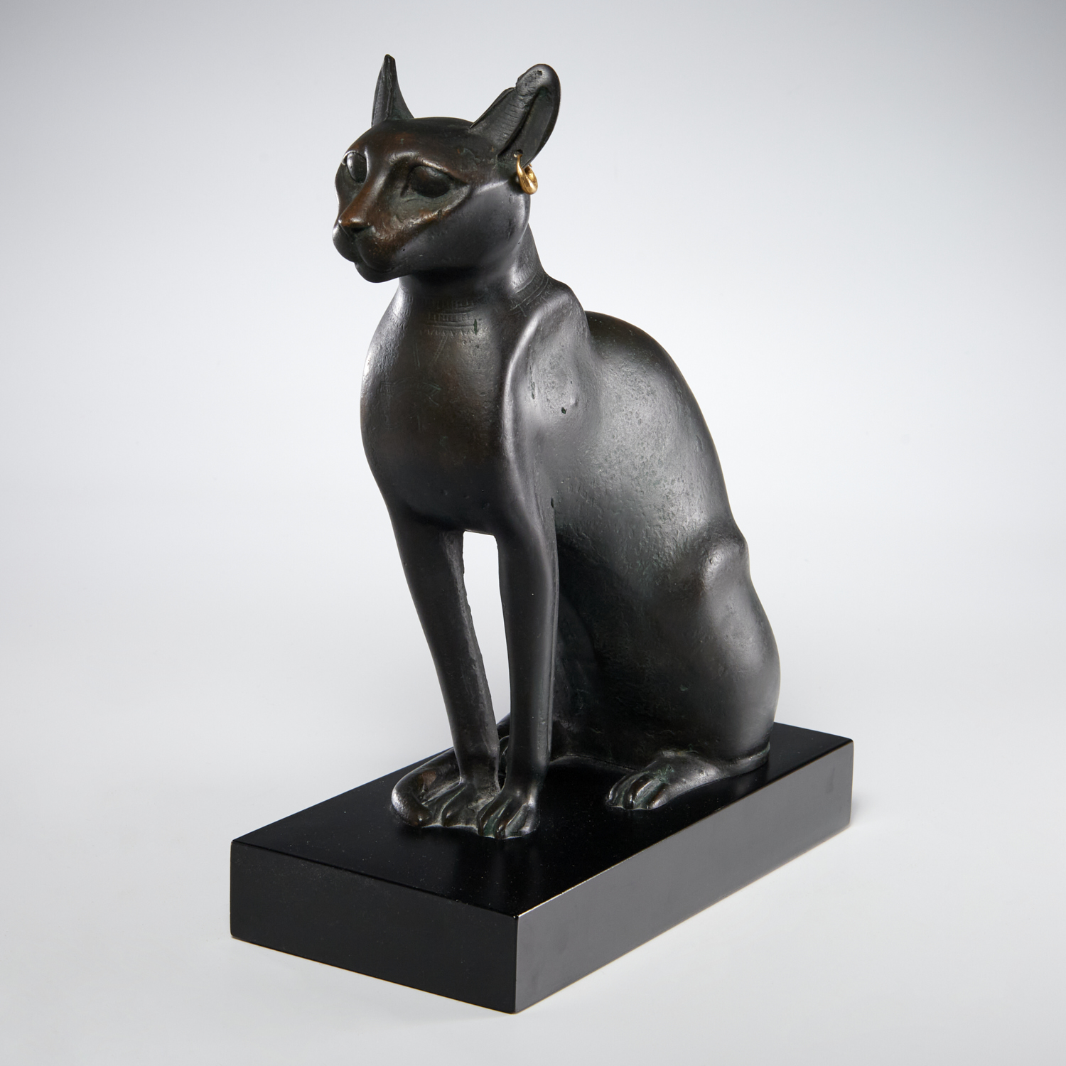 EGYPTIAN CAT STATUE, METROPOLITAN
