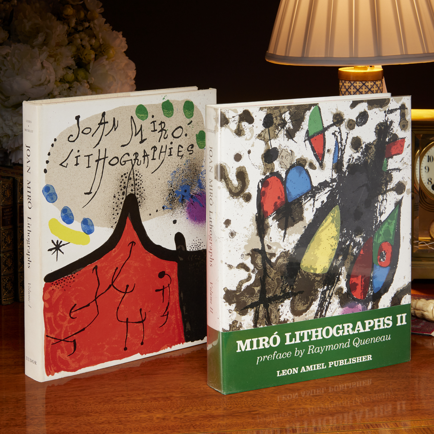 MIRO LITHOGRAPHS, VOLS. I AND II,