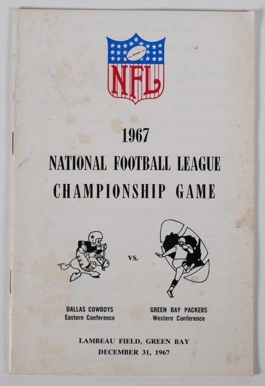 1967 NFL CHAMPIONSHIP GAME MEDIA