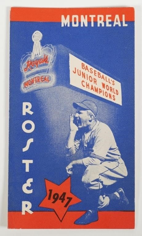 1947 MONTREAL ROYALS ROSTER, JACKIE