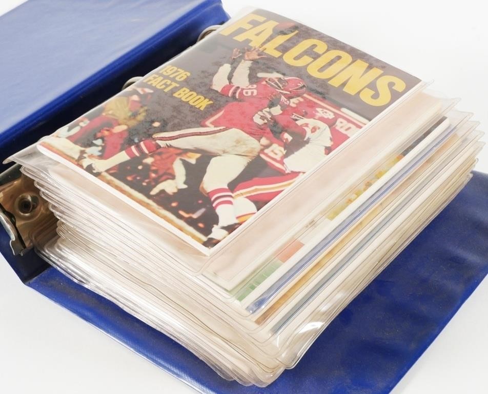 1976 FACTBOOKS FOR ALL NFC FOOTBALL