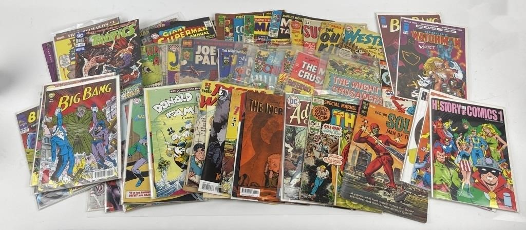 VINTAGE & MODERN COMIC BOOK LOTDozens