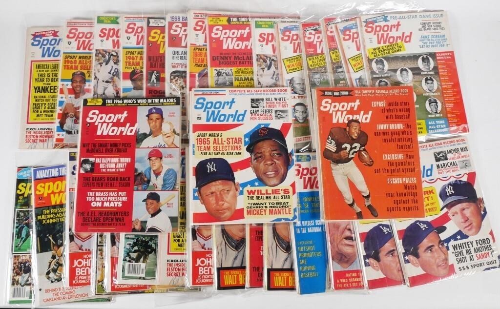  32 SPORT WORLD MAGAZINE 1960S 70S32 30c09d