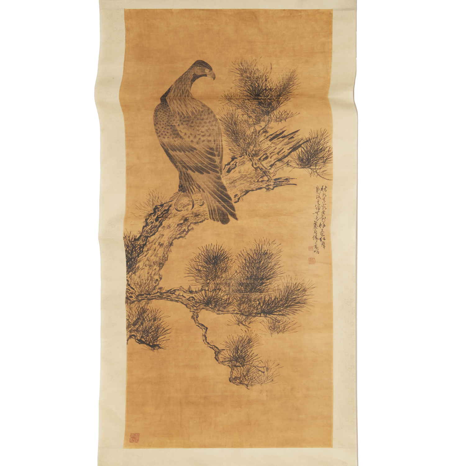 GAO QIFENG ATTRIB CHINESE SCROLL 30c0d8