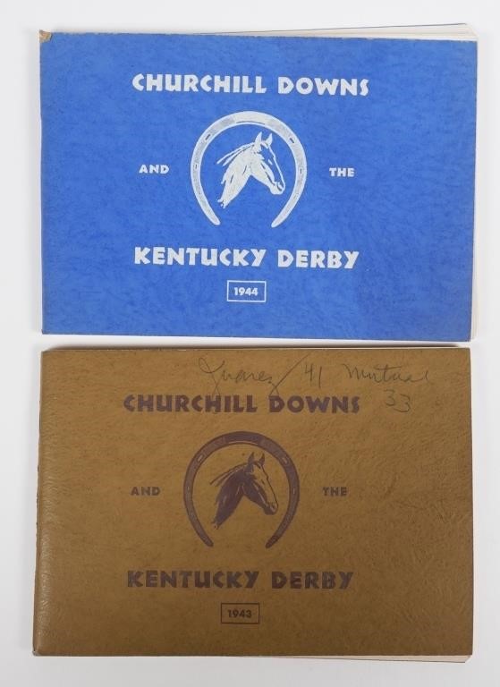 1943 44 KENTUCKY DERBY CHURCHILL 30c0ec