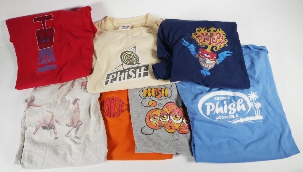 PHISH BAND T SHIRTS 6 XLSix 30c142