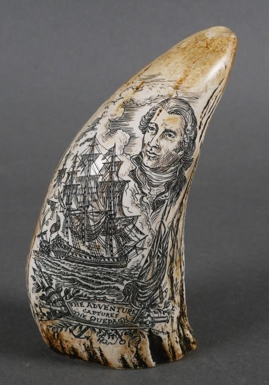 SCRIMSHAW WILLIAM KIDD BATTLE REPLICAReplica 30c14e