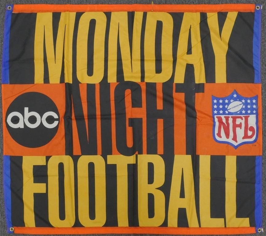VINTAGE ABC NFL MONDAY NIGHT FOOTBALL