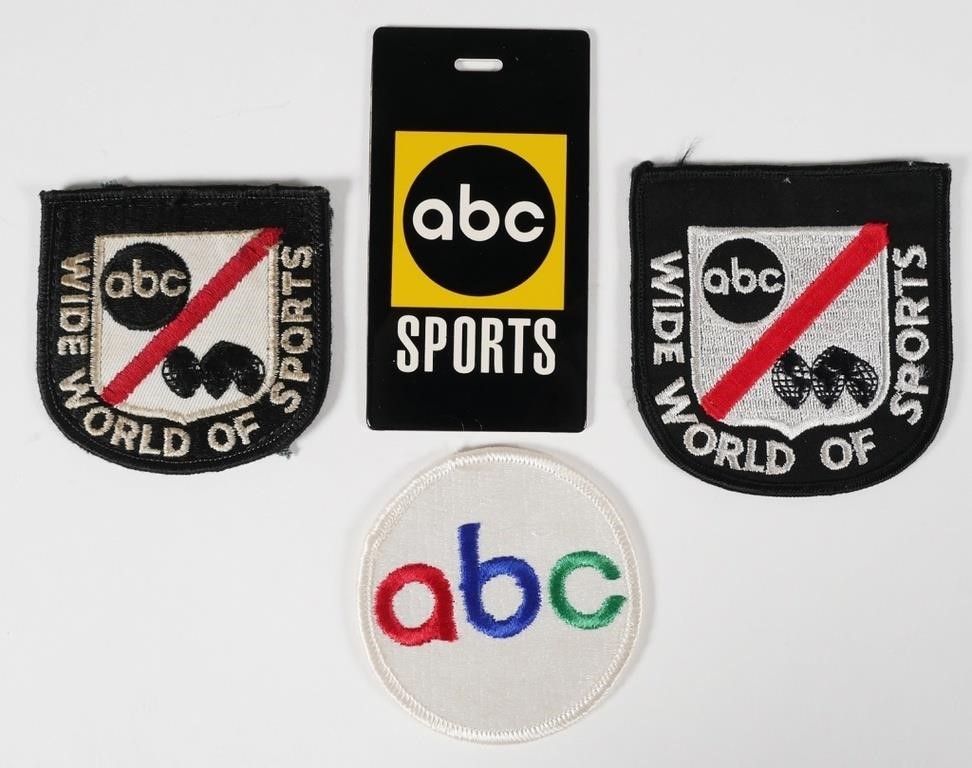 ABC WIDE WORLD OF SPORTS BADGES 30c199