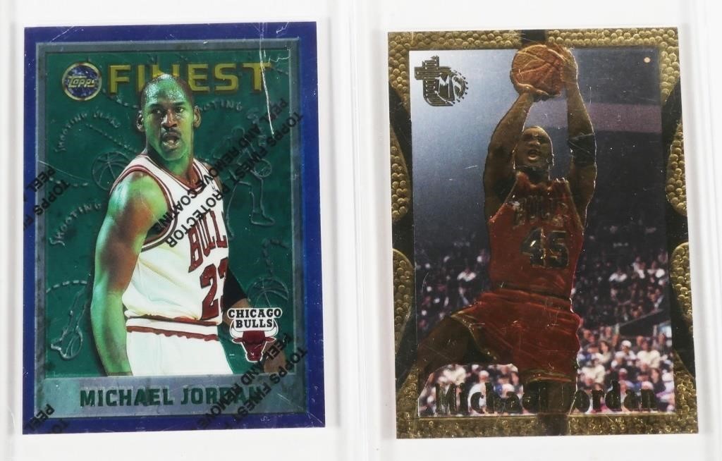 (2) MICHAEL JORDAN BASKETBALL CARDSLot