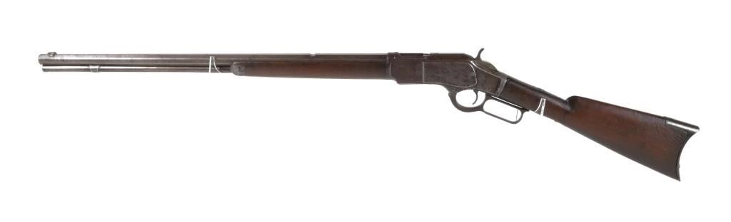 ANTIQUE WINCHESTER 1873 LEVER RIFLE The 30c1ae