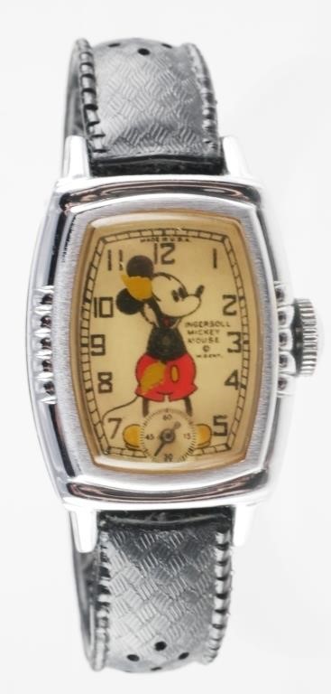 1930S INGERSOLL MICKEY MOUSE WATCHScarce