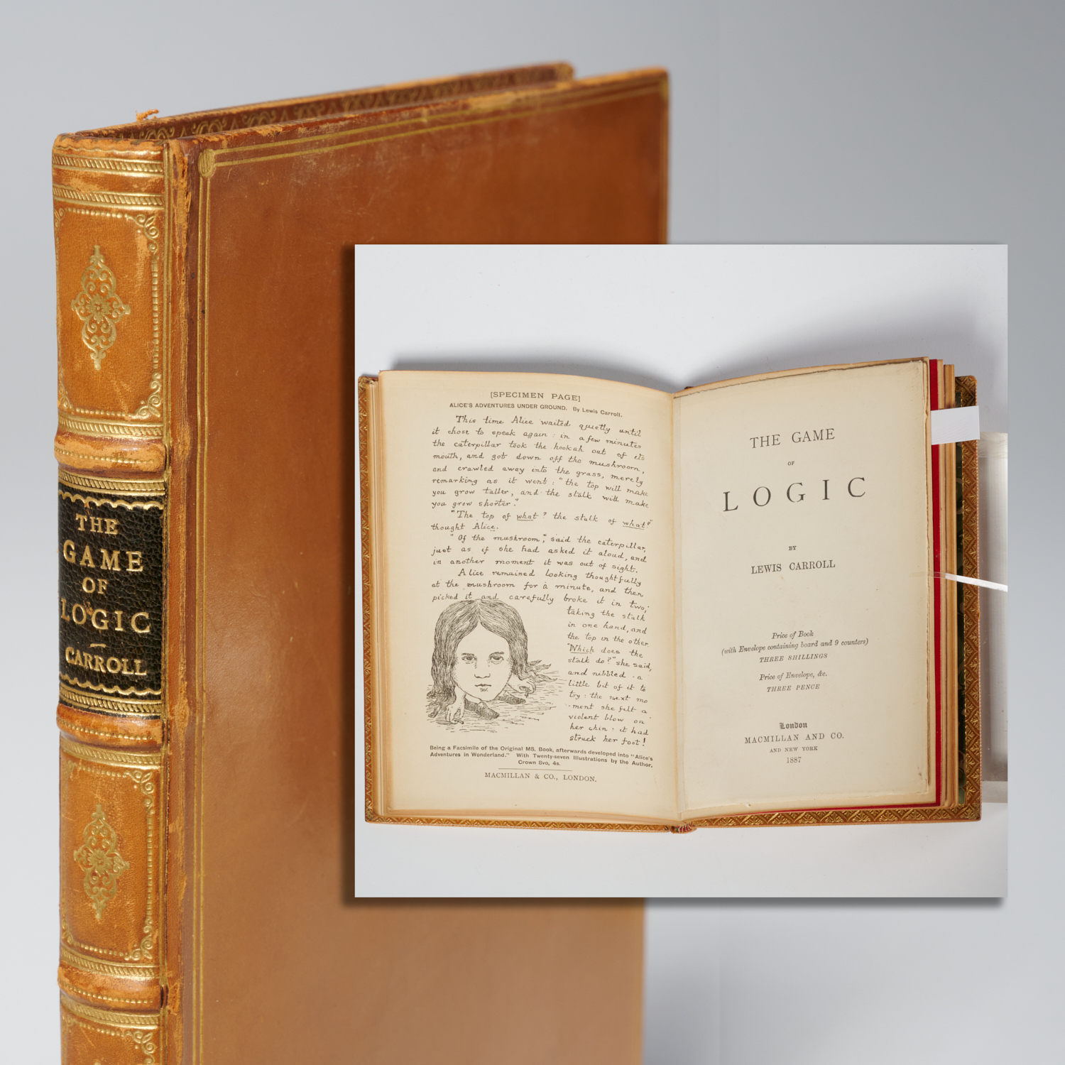 LEWIS CARROLL THE GAME OF LOGIC  30c223