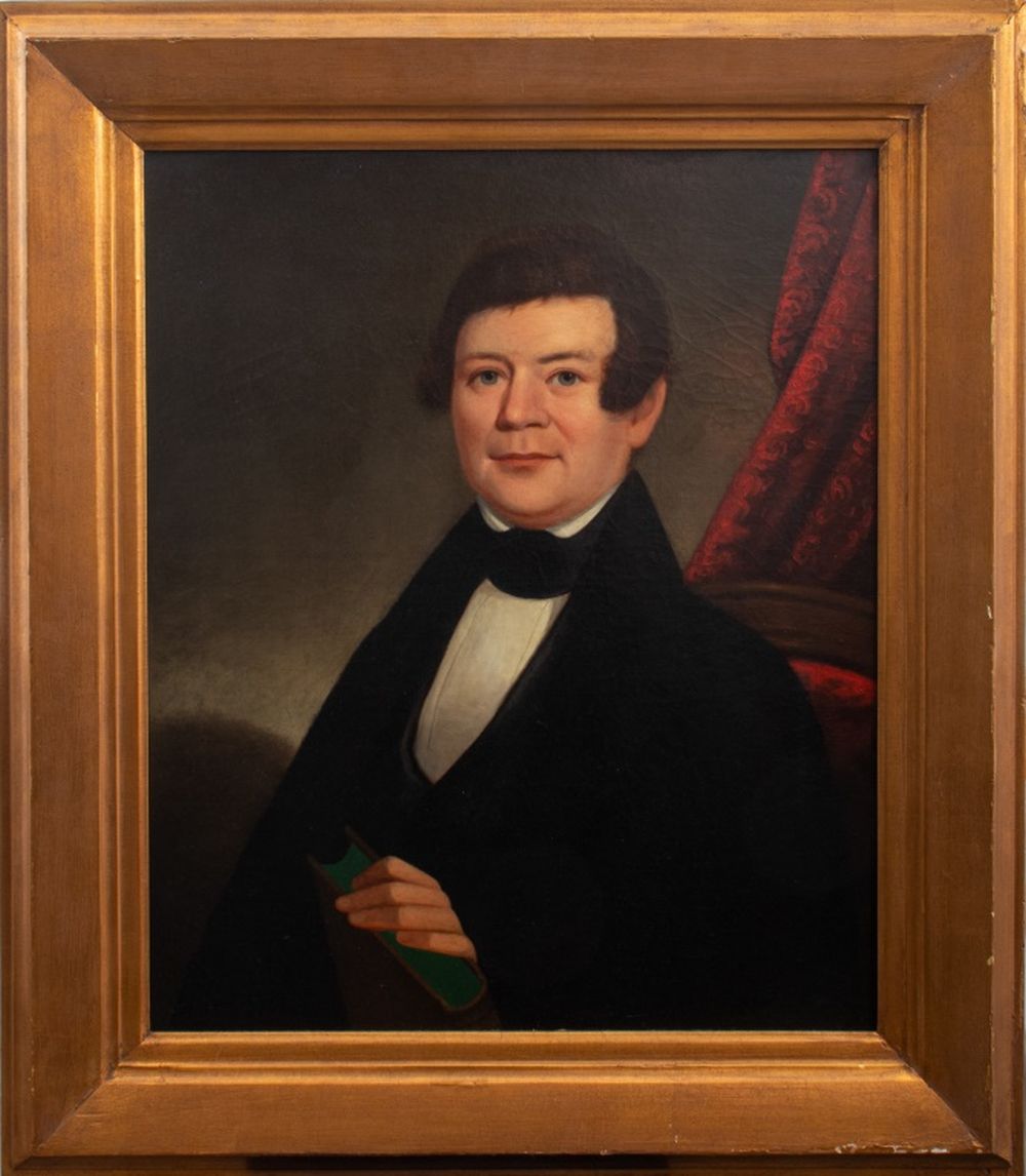 AMERICAN SCHOOL PORTRAIT OF A MAN