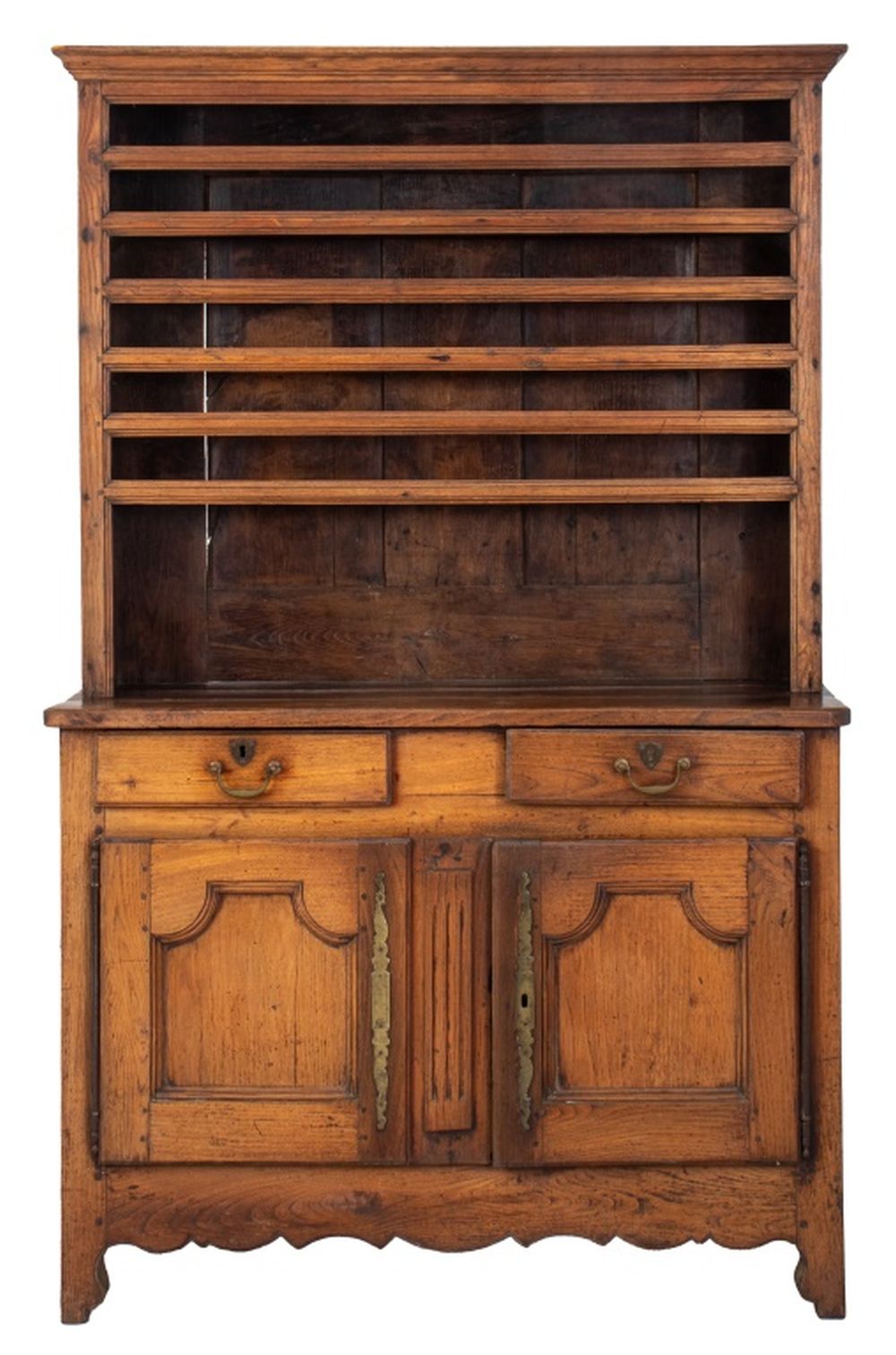 FRENCH PROVINCIAL WALNUT CABINET  30c311