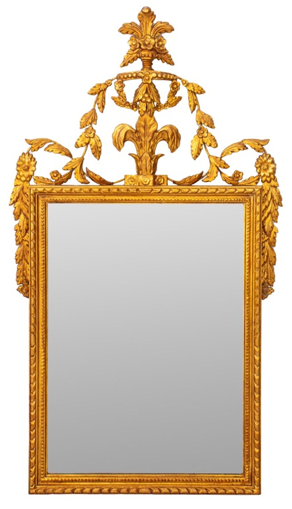 NEOCLASSICAL STYLE GILT WOOD BEVELED 30c31d