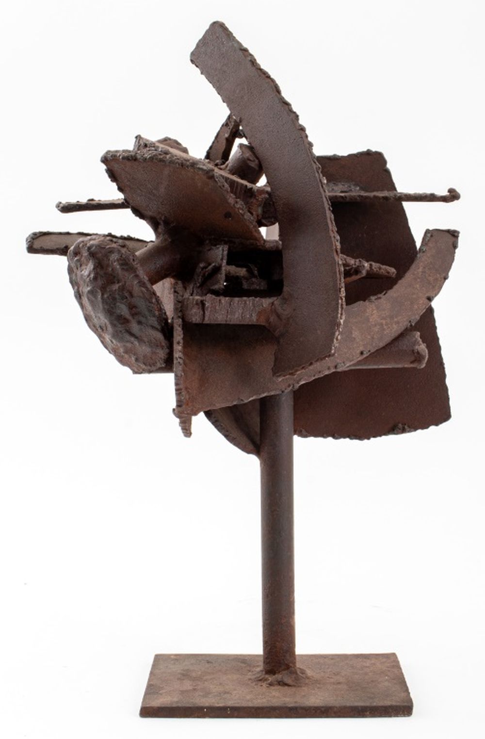 BRUTALIST ABSTRACT WELDED IRON
