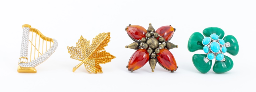 VINTAGE DESIGNER COSTUME JEWELRY